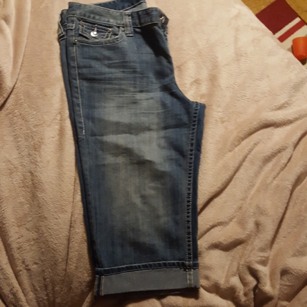 Denim Capris